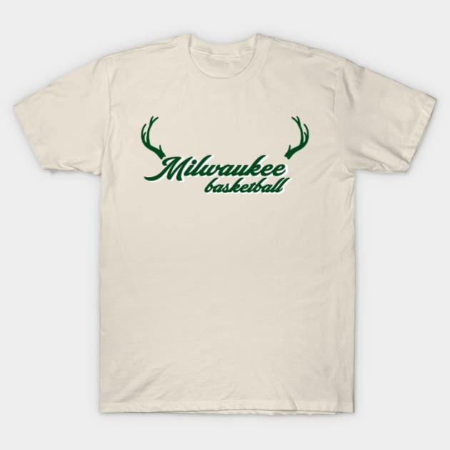 Milwaukee Basketball T-Shirt by CovpaTees